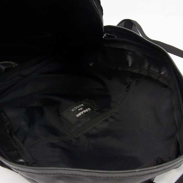 実際に弊社で買取させて頂いたCABANE de ZUCCa/ズッカ コーティングナイロンリュックの画像 3枚目