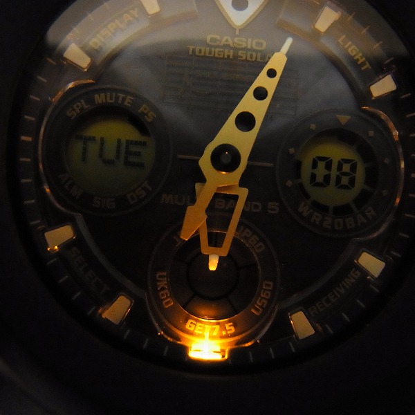 G-SHOCK/Gショック TheG 25周年記念 Dawn Black/AWG-525A-1AJF