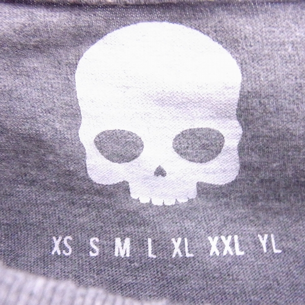 実際に弊社で買取させて頂いたHYDROGEN/ハイドロゲン フラワースカルTシャツの画像 2枚目