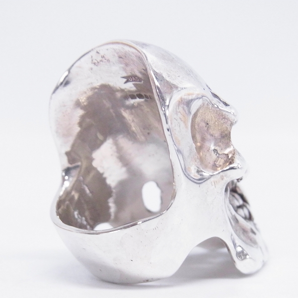 実際に弊社で買取させて頂いたCRAZY PIG/クレイジーピッグ Psycho S.O.B skull/サイコソブスカル リング #647 21.5-22号の画像 2枚目