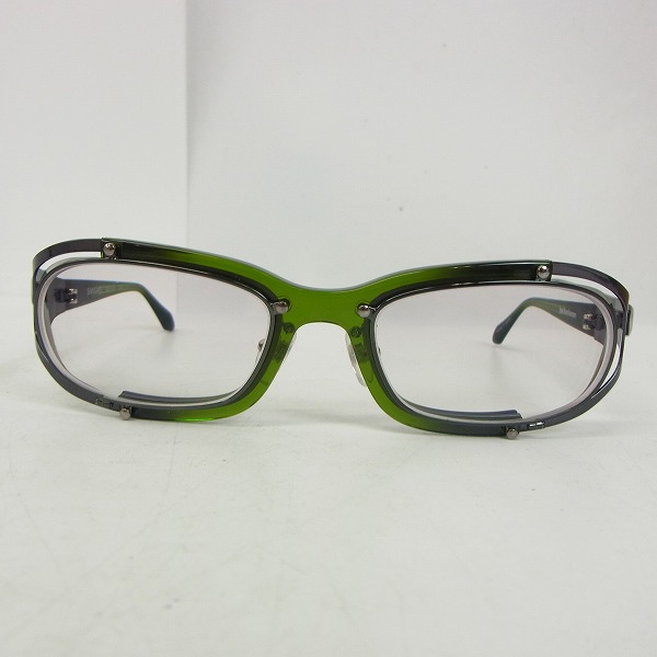 実際に弊社で買取させて頂いたless than human/レスザンヒューマン SAKIGAKE フルリム セルフレーム メガネの画像 1枚目