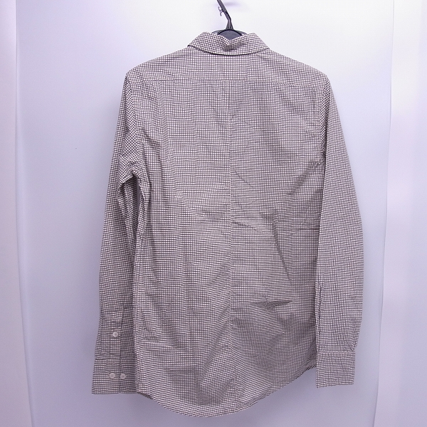 実際に弊社で買取させて頂いたmarni/マルニ 長袖コットン チェックシャツ/46 の画像 1枚目