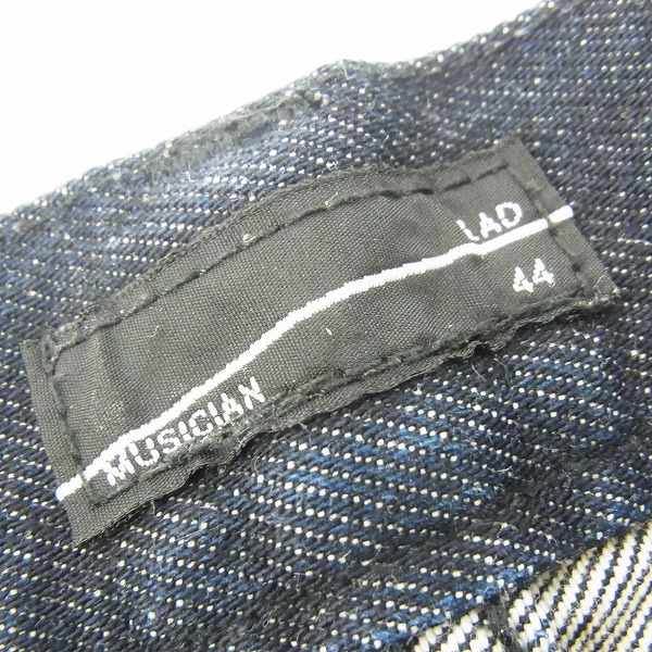 実際に弊社で買取させて頂いたLAD MUSICIAN/ラッドミュージシャン デニムパンツ/44の画像 2枚目