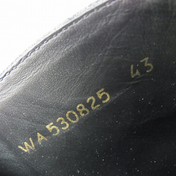 実際に弊社で買取させて頂いたSAINT LAURENT PARIS/サンローランパリ アンクル ブーツ/530825/43の画像 5枚目