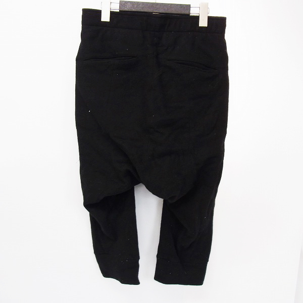 実際に弊社で買取させて頂いたATTACHMENT/アタッチメント サルエルウールパンツ/ブラック/2の画像 1枚目