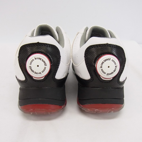 実際に弊社で買取させて頂いたle coq sportif/ルコック・スポルティフ 18FW ダイヤル式ゴルフシューズ  QQ0595/25.5cmの画像 1枚目