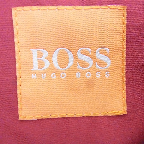 実際に弊社で買取させて頂いたHUGO BOSS/ヒューゴ ボス ジップアップ 中綿/ベスト レッド/UK56の画像 2枚目