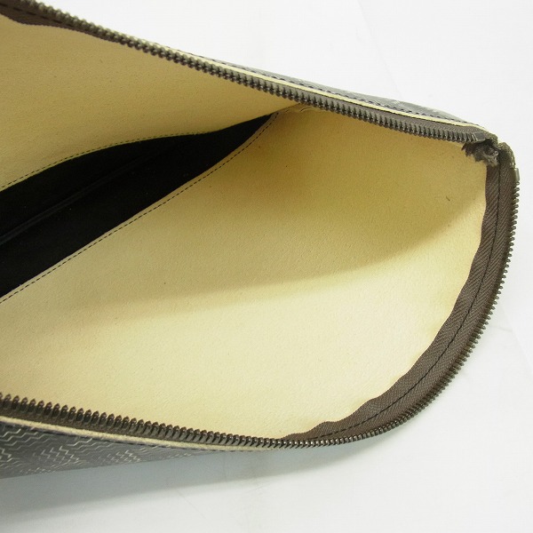 実際に弊社で買取させて頂いたFACTOTUM/ファクトタム スエード切替 クラッチバッグの画像 3枚目