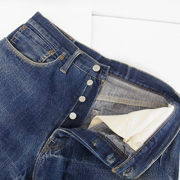 実際に弊社で買取させて頂いたDenime/ドゥニーム ボタンフライ デニムパンツ 31の画像 2枚目