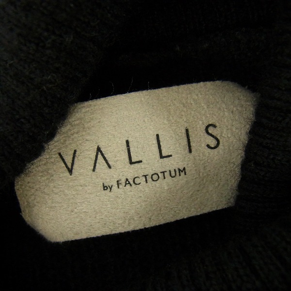 実際に弊社で買取させて頂いたVALLIS by FACTOTUM/ヴァリスバイファクトタム ニット セーター タートルネック プルオーバー/46の画像 2枚目
