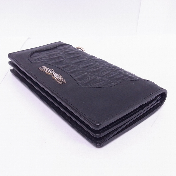 実際に弊社で買取させて頂いたDEAL DESIGN/ディールデザイン エンブレムライオン ロング ウォレットの画像 2枚目