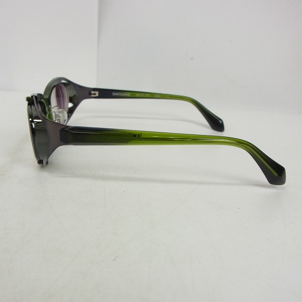 実際に弊社で買取させて頂いたless than human/レスザンヒューマン SAKIGAKE フルリム セルフレーム メガネの画像 2枚目