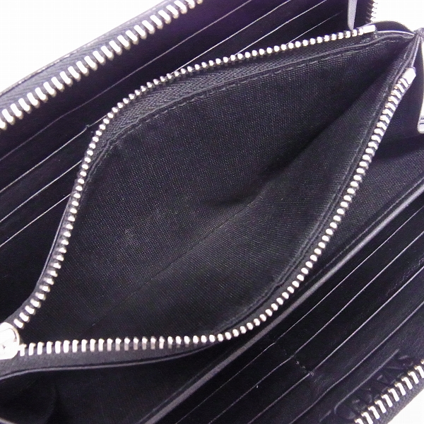 実際に弊社で買取させて頂いたDeal Design/ディールデザイン  SNAKED LOWS ラウンドジップウォレット/スタースタッズの画像 5枚目