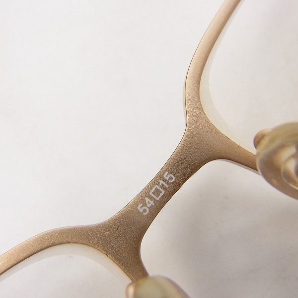 実際に弊社で買取させて頂いたGIVENCHY/ジバンシー 眼鏡/メガネフレーム VGV341 0300の画像 6枚目