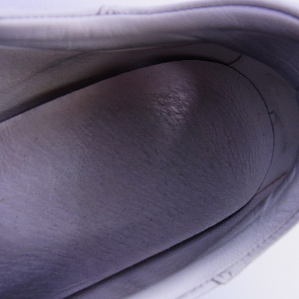 実際に弊社で買取させて頂いたHYDROGEN/ハイドロゲン スカル ローカットスニーカー ホワイト/45の画像 4枚目