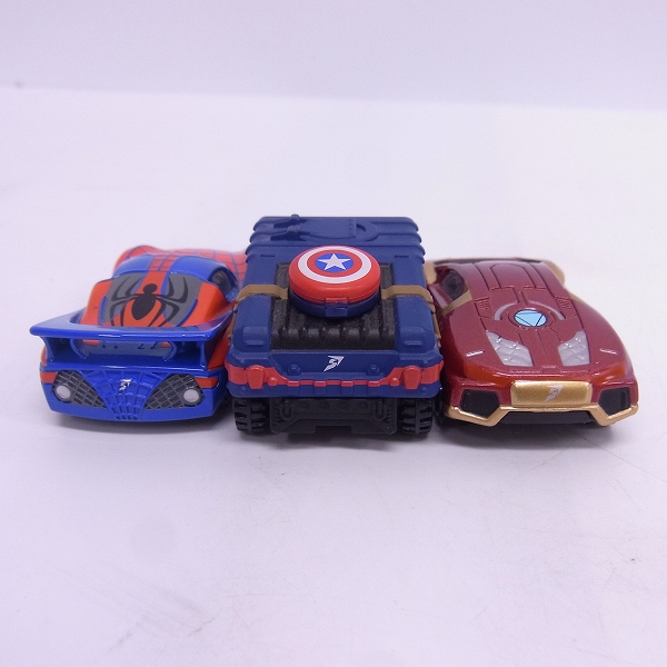 実際に弊社で買取させて頂いたTOMICA/トミカ CAPTAIN CRUISER/SPIDER FORMULA/IRON PRESIDENT/ミニカー/3点セット/MARVELの画像 2枚目