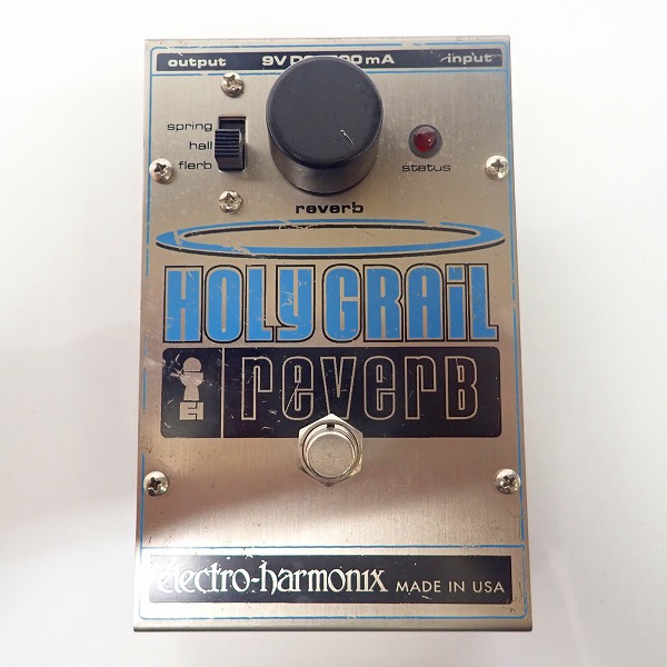 実際に弊社で買取させて頂いた【動作確認済】ELECTRO-HARMONIX/エレクトロハーモニクス HOLY GRAIL reverb エフェクターの画像 1枚目