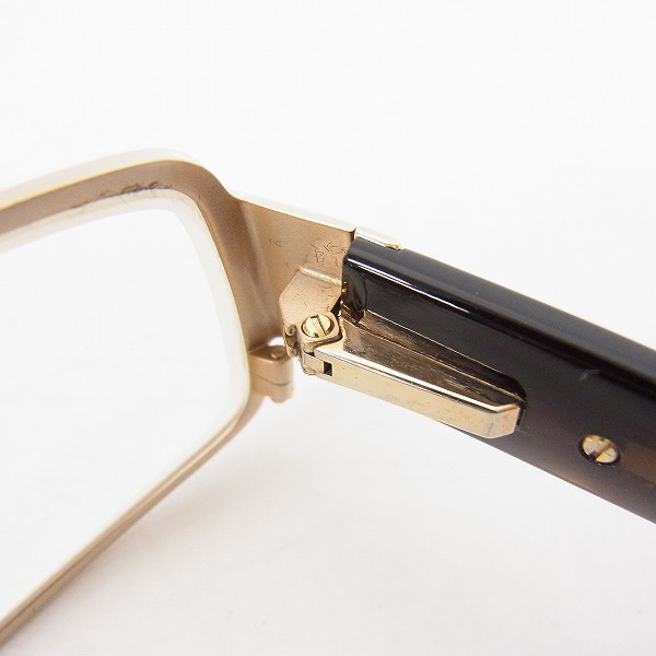 実際に弊社で買取させて頂いたGIVENCHY/ジバンシー 眼鏡/メガネフレーム VGV341 0300の画像 5枚目
