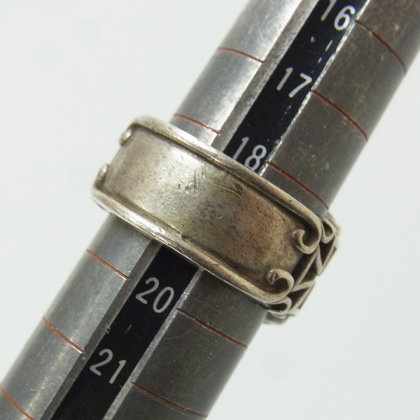 実際に弊社で買取させて頂いたDEAL DESIGN/ディール デザイン キングゲートリング/クロス/19号の画像 5枚目