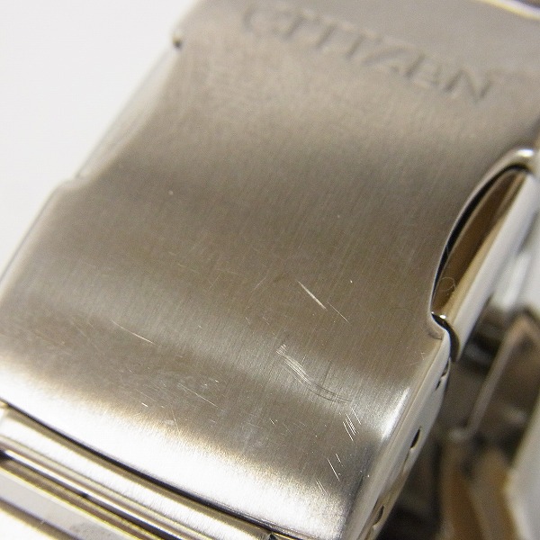 実際に弊社で買取させて頂いたCITIZEN/シチズン エコドライブ ソーラー電波 腕時計 AT8124-83Eの画像 5枚目