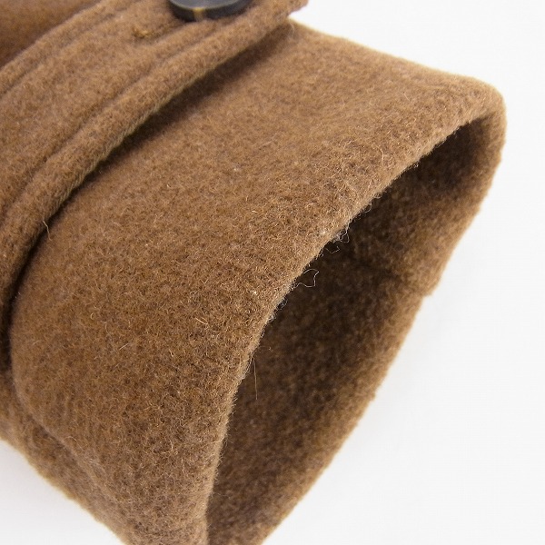 実際に弊社で買取させて頂いたHARE/ハレ メルトン ダッフルコート Size：Lの画像 5枚目