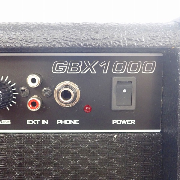 実際に弊社で買取させて頂いた【動作確認済み】GRECO/グレコ GBX1000 ギター/ベース兼用アンプの画像 2枚目