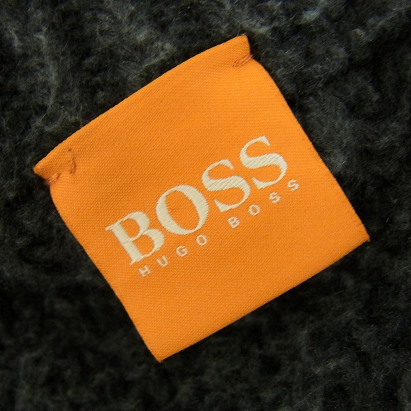 実際に弊社で買取させて頂いたHUGO BOSS/ヒューゴボス ニット切り替え ダウンベスト ブラック/XXXLの画像 2枚目