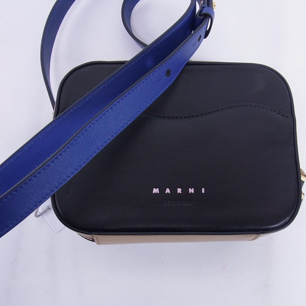 実際に弊社で買取させて頂いた【未使用】MARNI/マルニ タングラム ブロックカラーショルダーバッグ BNMP0000/Z1Z26の画像 8枚目