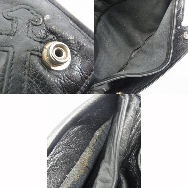 実際に弊社で買取させて頂いたカスタム/難有/スタンリーゲス 2 ガンズクロスボタン ウォレット w/スカルDリング/ガンズクロスレザーパッチの画像 7枚目