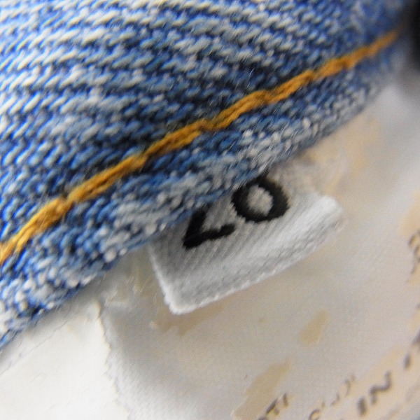 実際に弊社で買取させて頂いたHELMUT LANG/ヘルムートラング デニムパンツ/27/28 2点セットの画像 4枚目