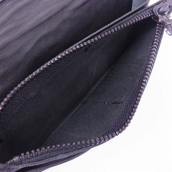 実際に弊社で買取させて頂いたDEAL DESIGN/ディールデザイン エンブレムライオン ロング ウォレットの画像 4枚目