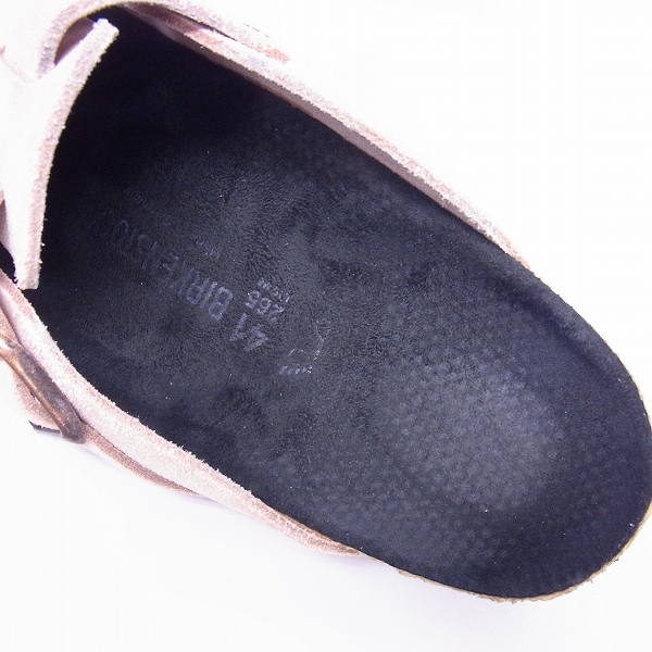 実際に弊社で買取させて頂いたBIRKENSTOCK/ビルケンシュトック BOSTON/ボストン レザー サンダル/26.5の画像 4枚目