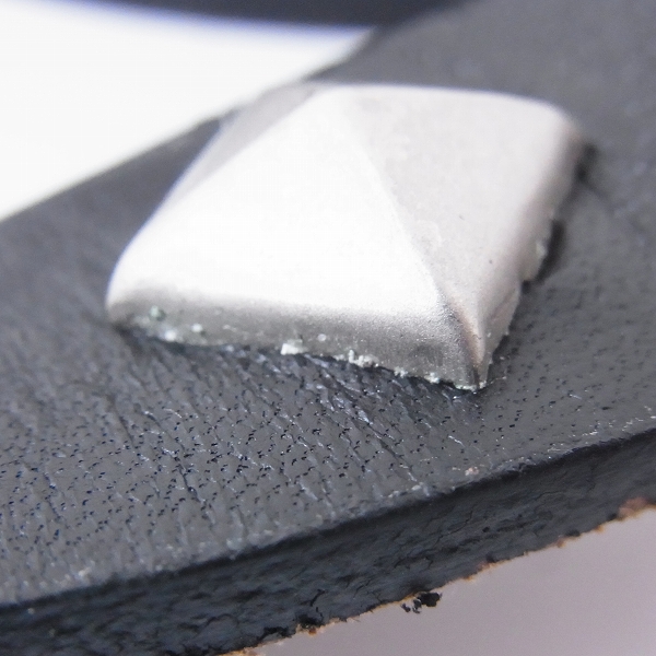 実際に弊社で買取させて頂いたFAT/エフエーティー スタッズベルト レザー 革 の画像 7枚目