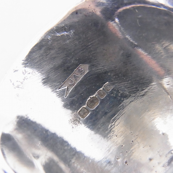 実際に弊社で買取させて頂いたCRAZY PIG/クレイジーピッグ Psycho S.O.B skull/サイコソブスカル リング #647 21.5-22号の画像 4枚目