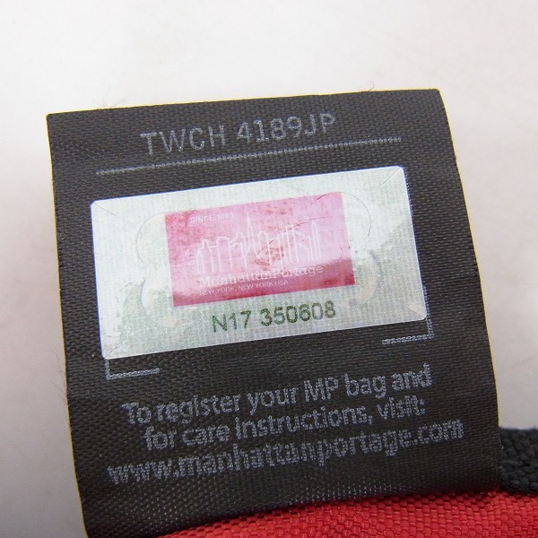 実際に弊社で買取させて頂いたMANHATTAN Portage/マンハッタンポーテージ メッセンジャー ショルダーバッグ の画像 5枚目