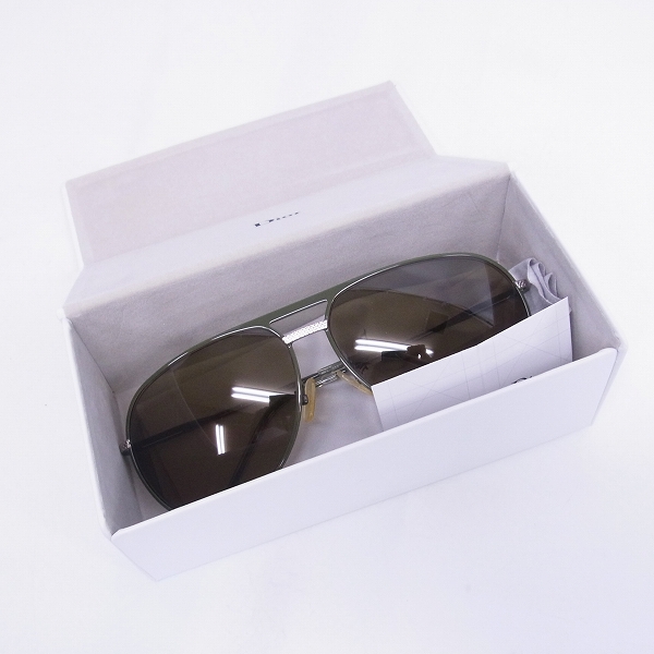 実際に弊社で買取させて頂いたDIOR HOMME/ディオールオム メタル サングラス アビエーター DIOR0183FSの画像 8枚目