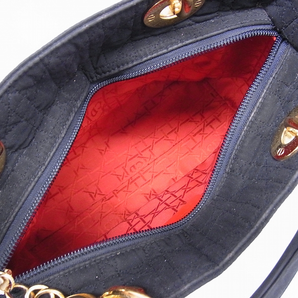 実際に弊社で買取させて頂いたChristian Dior/クリスチャンディオール カナージュバッグの画像 3枚目