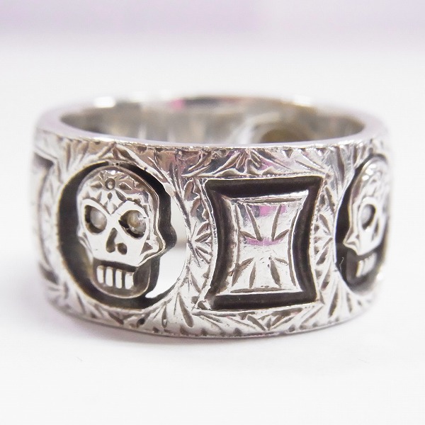 実際に弊社で買取させて頂いたLoree Rodkin/ローリーロドキン スカルリングの画像 2枚目