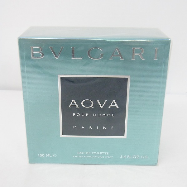 実際に弊社で買取させて頂いた【未開封】BVLGARI/ブルガリ アクア プールオム マリンオードトワレ EDT 100ml 
