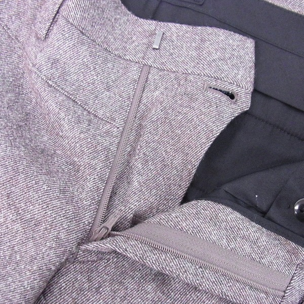 実際に弊社で買取させて頂いたjunhashimoto/ジュンハシモト ウール スラックス パンツ/2の画像 3枚目