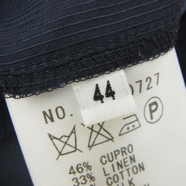 実際に弊社で買取させて頂いたFACTOTUM/ファクトタム ストライプ 2Bジャケット/パンツ セット 46/44の画像 5枚目