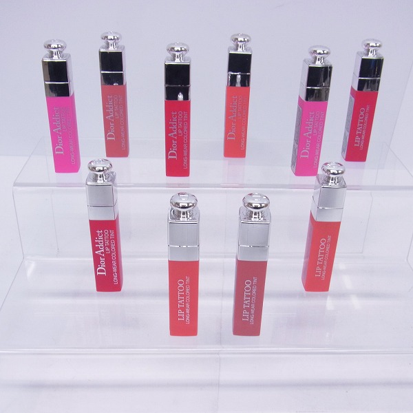実際に弊社で買取させて頂いた【テスター品】Christian Dior/クリスチャン・ディオール アディクト リップティント/リップグロス/10点セット