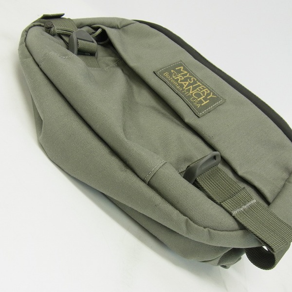 実際に弊社で買取させて頂いたMYSTERY RANCH/ミステリーランチ HIP MONKEY/ヒップモンキー USA製 FOLIAGE ボディバッグ/ウエストバッグの画像 2枚目