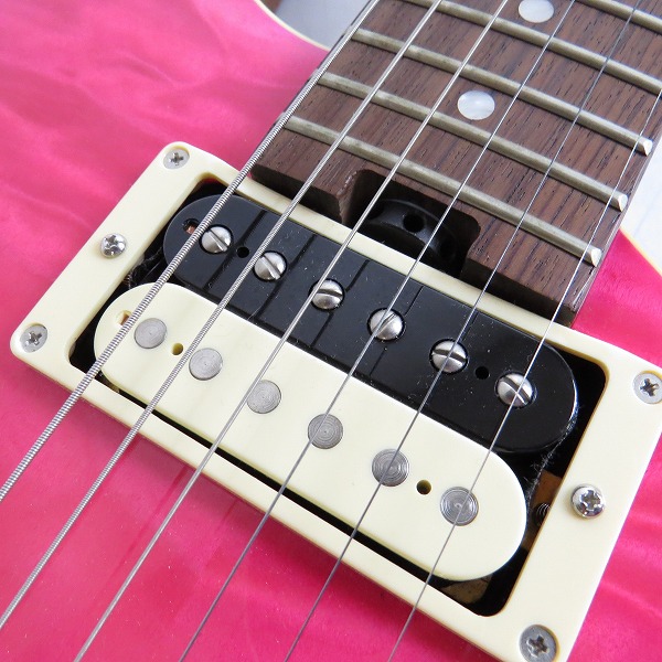実際に弊社で買取させて頂いた★Greco/グレコ EW-88 Translucent Pink/トランスピンク エレキギターの画像 4枚目