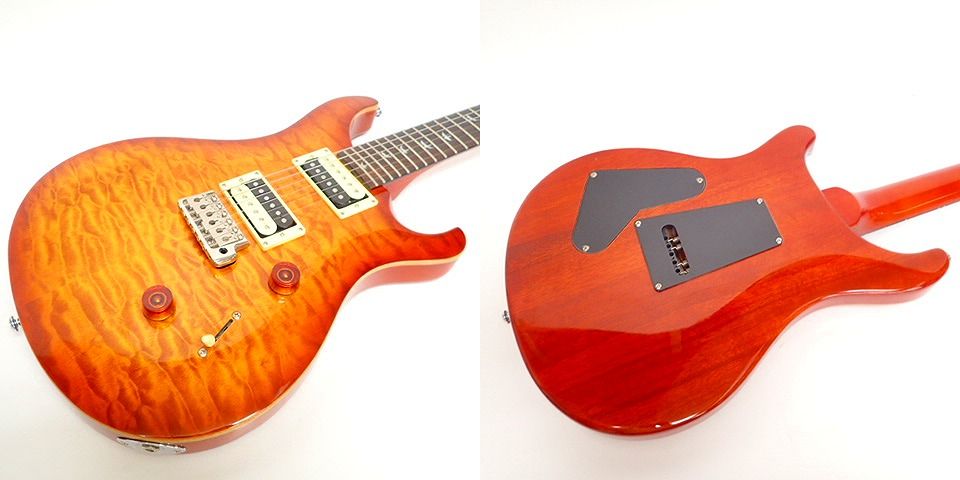 実際に弊社で買取させて頂いた★PRS/ポールリードスミス SE Custom24 30th Anniversary Vintage Sunburst エレキギター ソフトケースの画像 5枚目