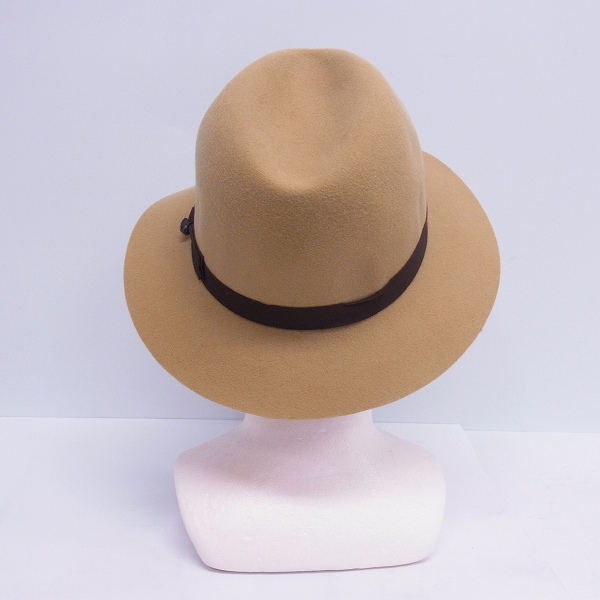実際に弊社で買取させて頂いたGARNI/ガルニ ベルトチャームデザイン フェルトハット ベージュ ONEの画像 2枚目