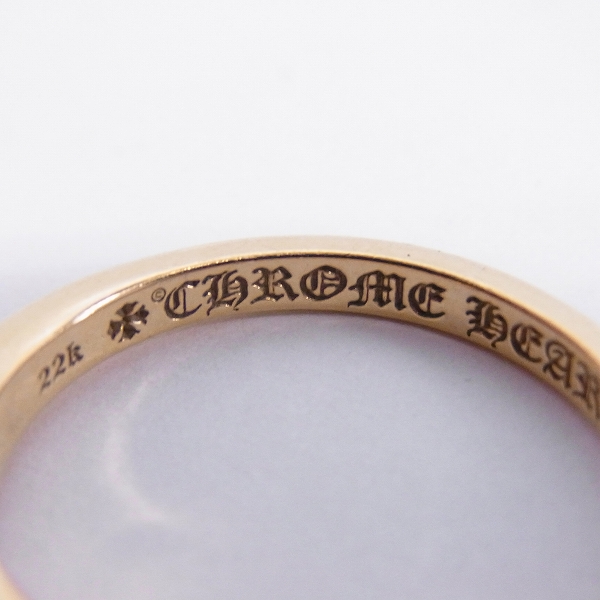 【美品】クロムハーツ ベイビークラシックフローラルクロスリング シルバー 16号 美品】クロムハーツ ベイビークラシックフローラルクロスリング