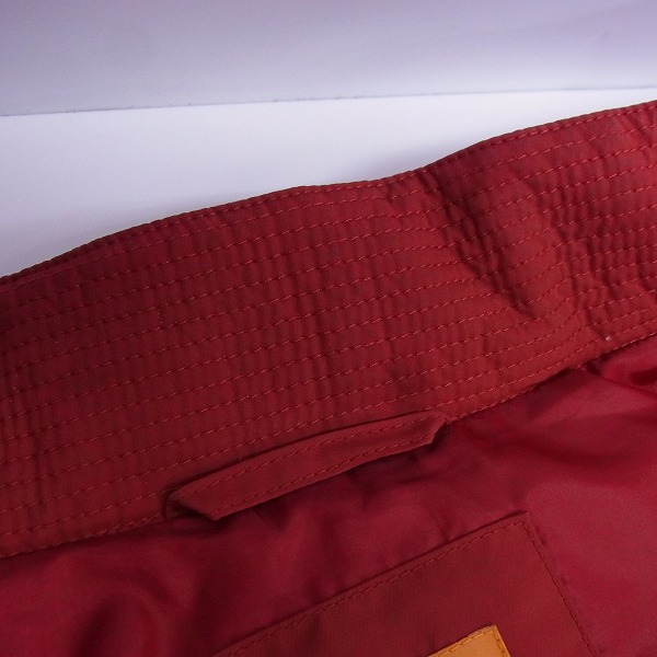 実際に弊社で買取させて頂いたHUGO BOSS/ヒューゴ ボス ジップアップ 中綿/ベスト レッド/UK56の画像 5枚目