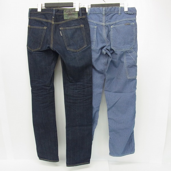 実際に弊社で買取させて頂いたBLUE BLUE/ブルーブルー デニム・カラーパンツ 2点セット/28/1の画像 1枚目