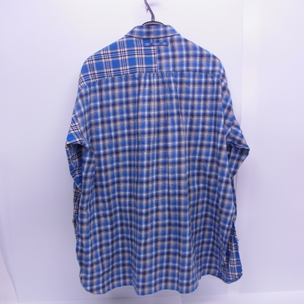 実際に弊社で買取させて頂いたDIET BUTCHER SLIM SKIN/ダイエットブッチャースリムスキン ロングチェックシャツ/2の画像 1枚目